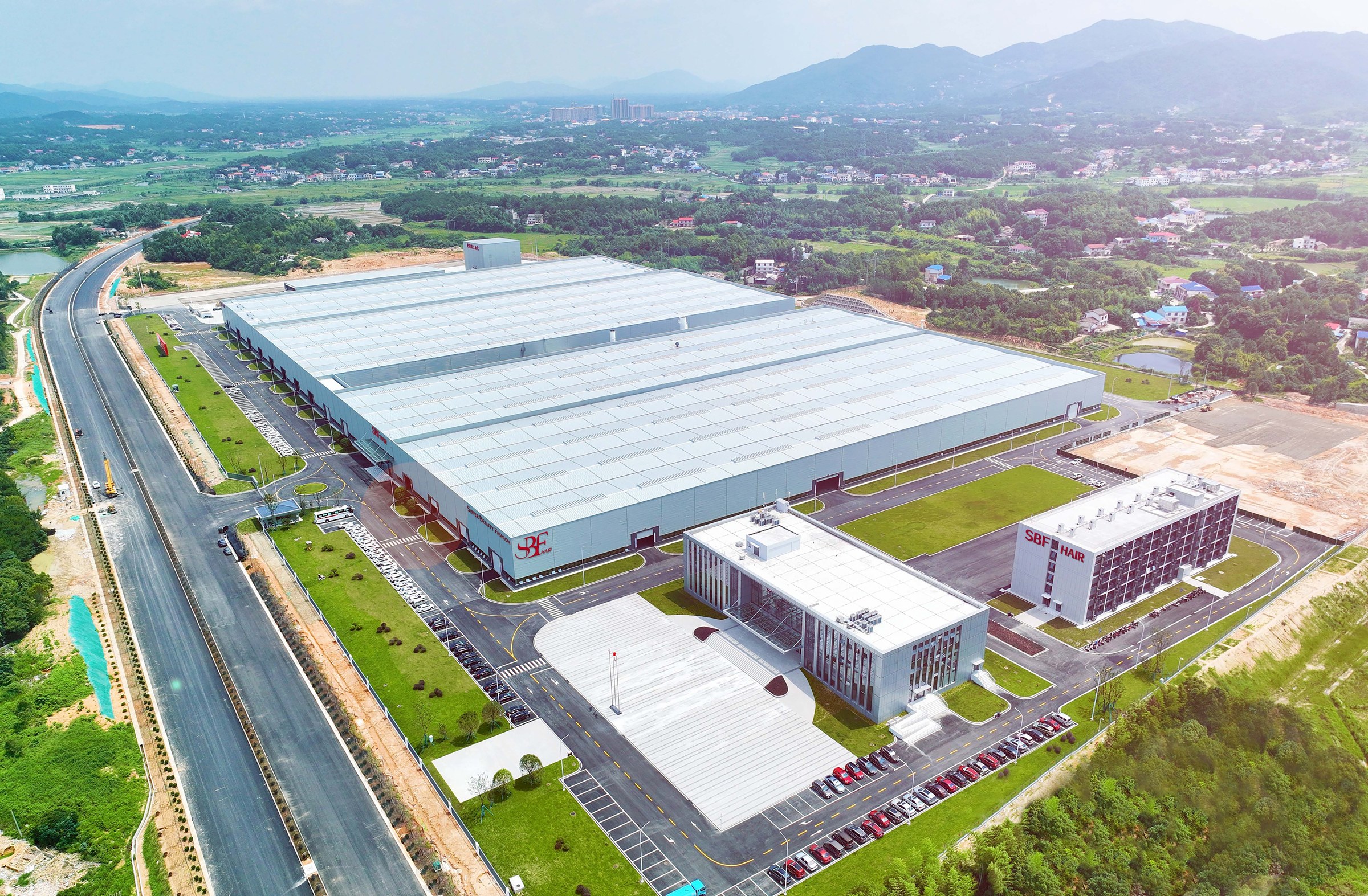 Factory Aerial View